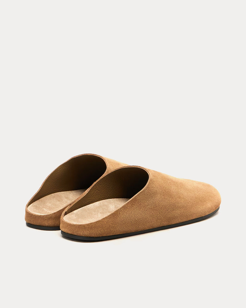 The Row Hudson Suede Military Mules - 3