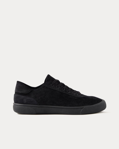 The Row Suede Sneaker Black Low Top Sneakers