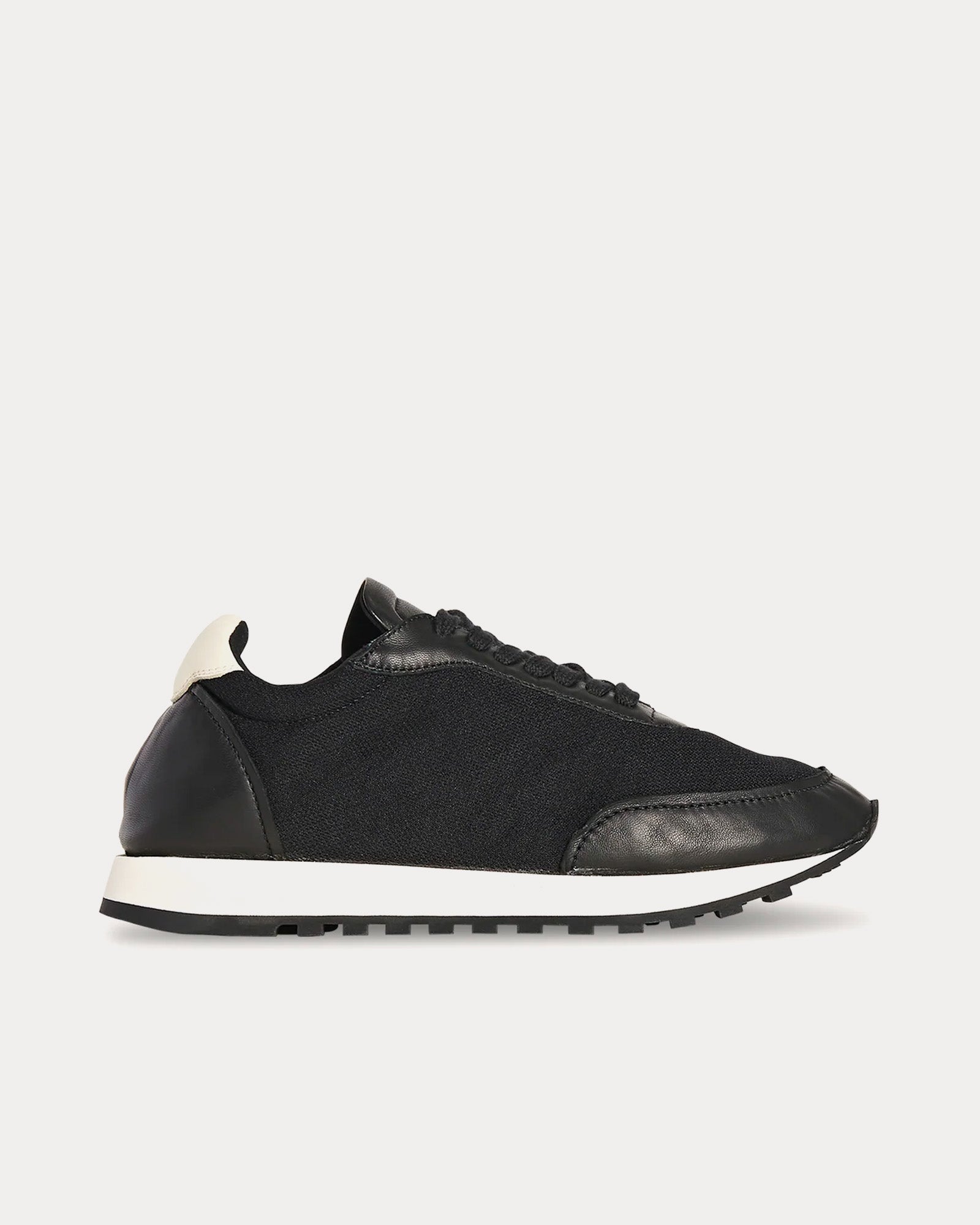 Black And White Low-Top Trainers