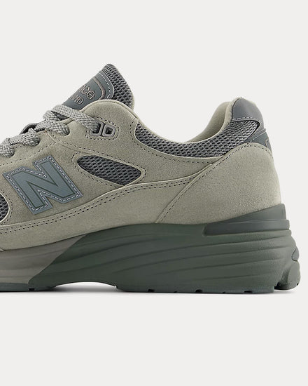 New Balance x thisisneverthat MADE in UK 991v2 Rock Ridge / Moon Mist / Sedona Sage Low Top Sneakers - 5