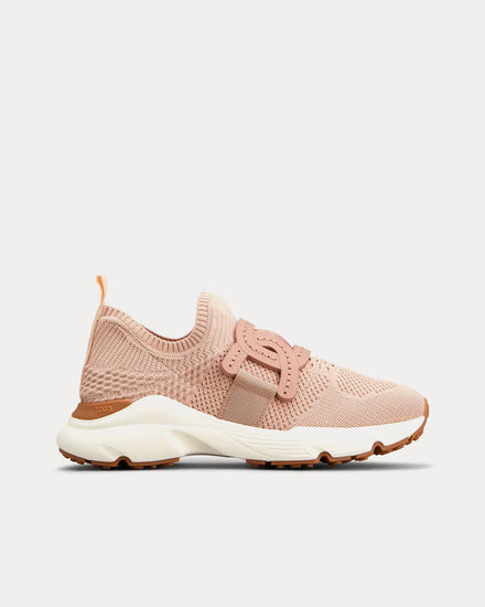 Tod's Kate Technical Fabric Pink Slip On Sneakers - 1