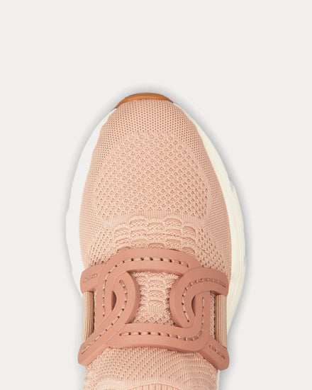 Tod's Kate Technical Fabric Pink Slip On Sneakers - 4