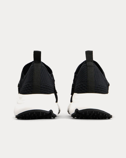 Tod's Kate Technical Fabric Black Slip On Sneakers - 3