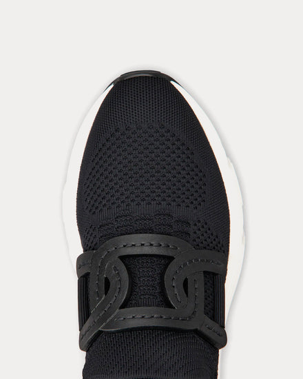 Tod's Kate Technical Fabric Black Slip On Sneakers - 4