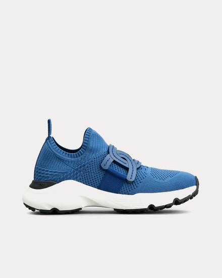 Tod's Kate Technical Fabric Blue Slip On Sneakers - 1