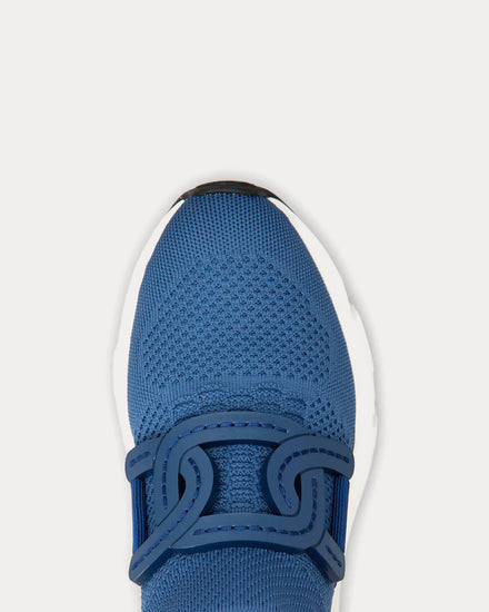 Tod's Kate Technical Fabric Blue Slip On Sneakers - 4