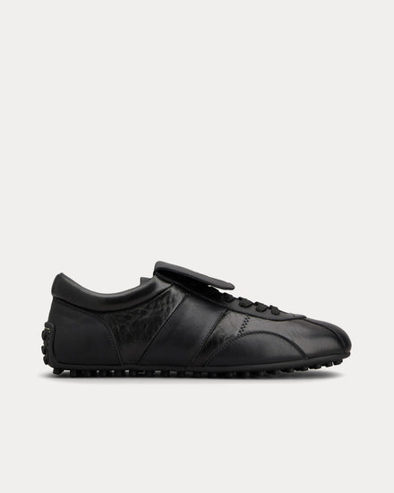 Tod's T-Marathon Leather Black Low Top Sneakers - 1