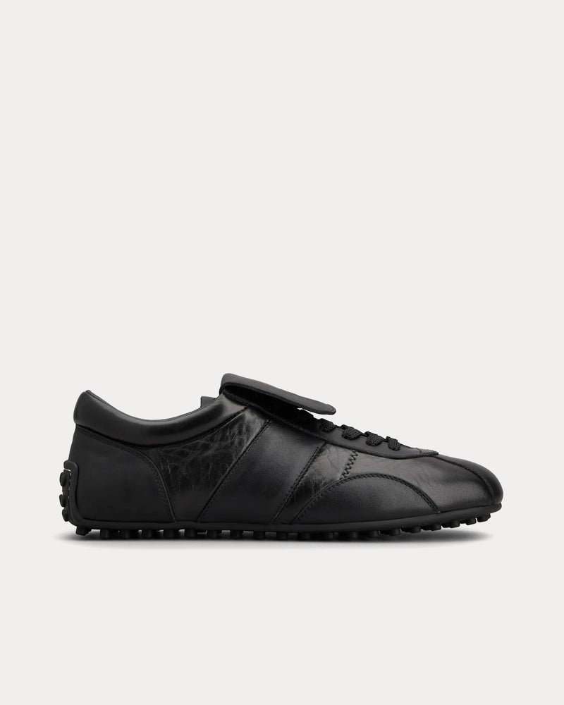 Tod's T-Marathon Leather Black Low Top Sneakers - 1
