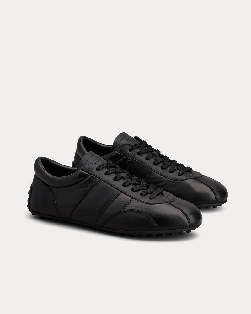 Tod's T-Marathon Leather Black Low Top Sneakers - 2
