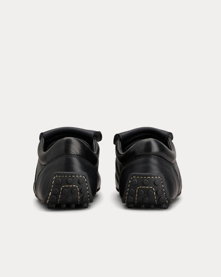 Tod's T-Marathon Leather Black Low Top Sneakers - 3