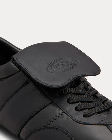 Tod's T-Marathon Leather Black Low Top Sneakers - 4