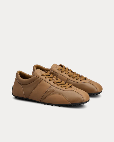 Tod's T-Marathon Leather Light Brown Low Top Sneakers - 2