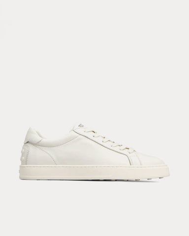 Tod's Leather White Low Top Sneakers