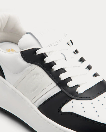 Tod's Platform Leather White / Black Low Top Sneakers - 4