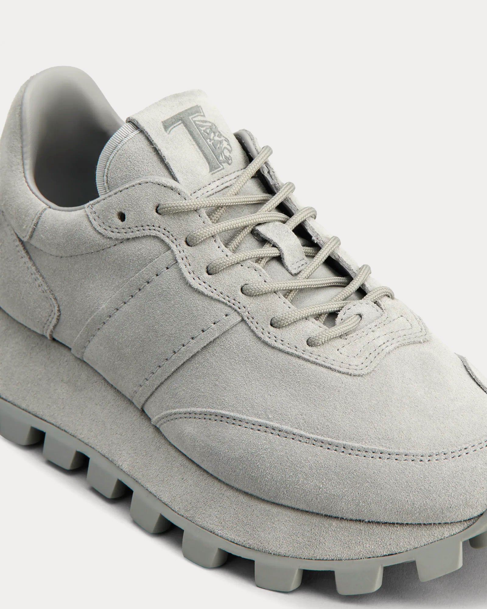 Tod's - 1T Suede Grey Low Top Sneakers