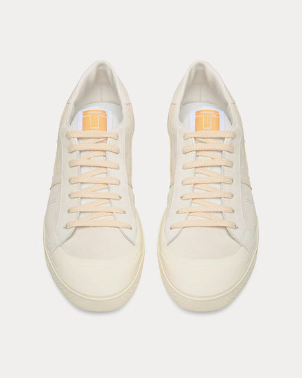 Tom Ford Jarvis Suede White / Beige / Ivory Low Top Sneakers - 2