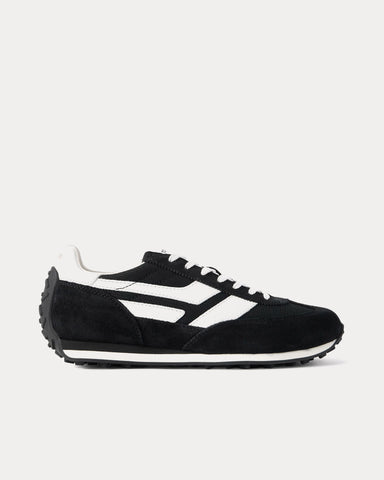 Tom Ford Mick Suede Black / White Low Top Sneakers