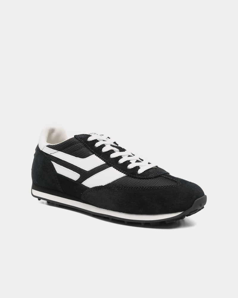 Tom Ford Mick Suede Black / White Low Top Sneakers - 3