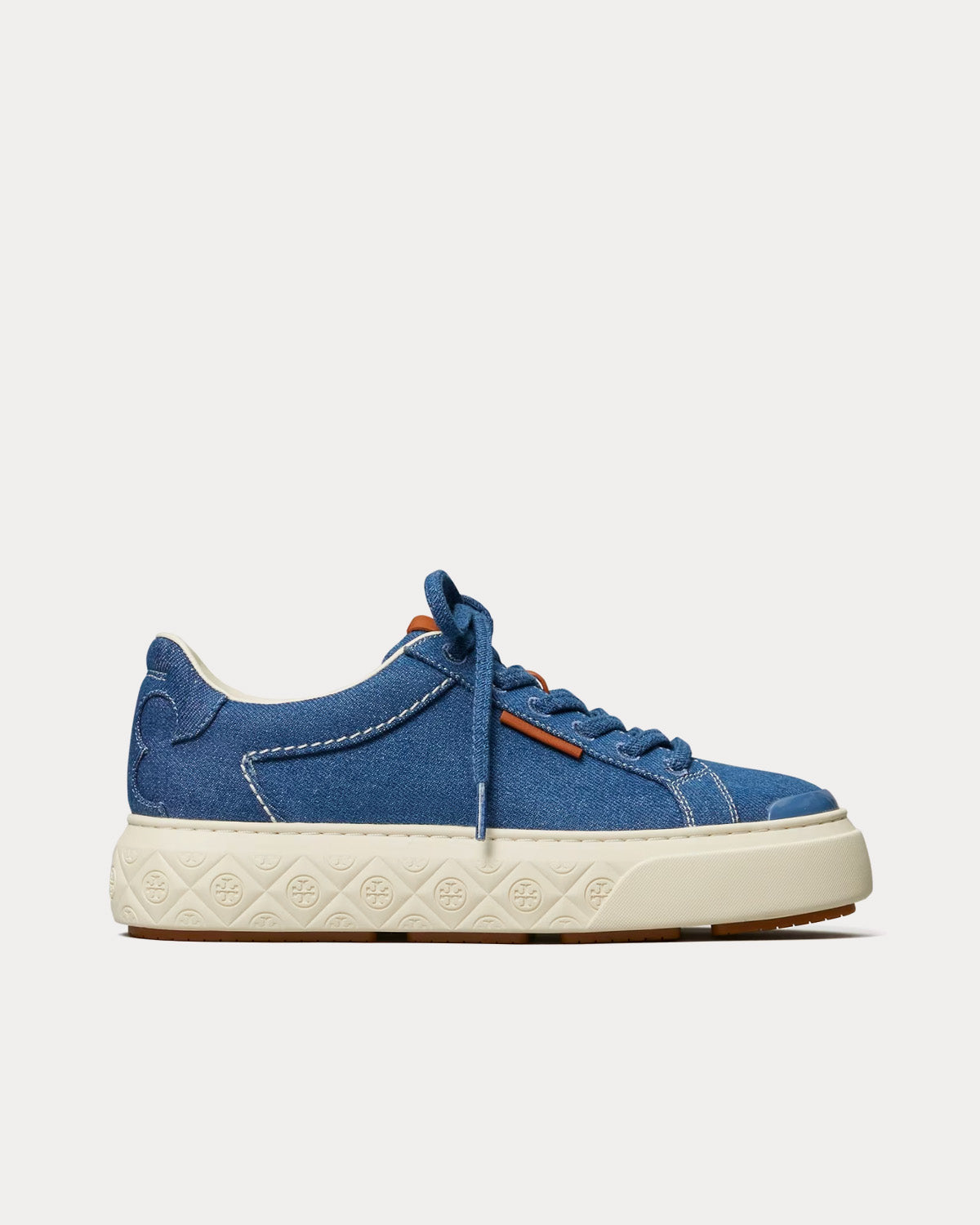 Tory Burch - Ladybug Azul Low Top Sneakers