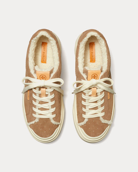 Tory Burch Ladybug Suede Avola Low Top Sneakers - 2