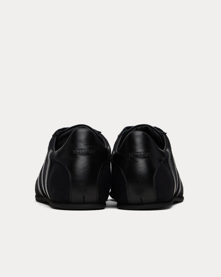 Toteme Canvas Black Low Top Sneakers - 3