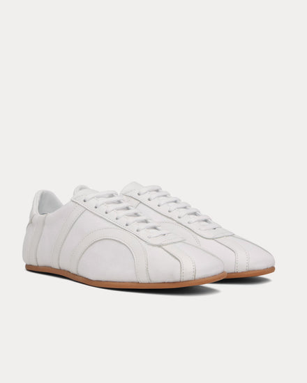 Toteme Canvas White Low Top Sneakers - 2