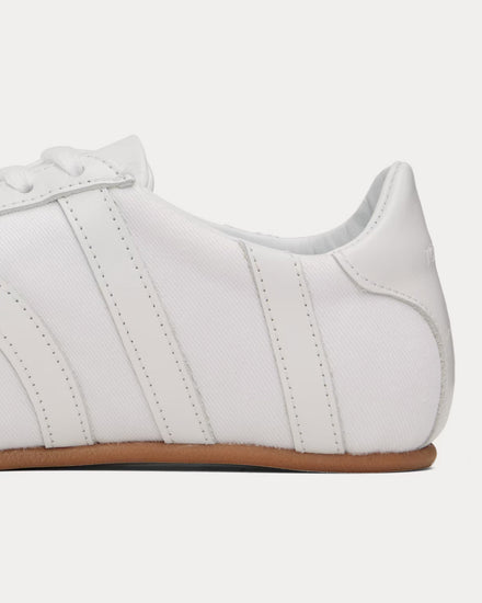 Toteme Canvas White Low Top Sneakers - 4