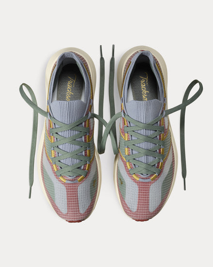 Tracksmith Eliot Range Clay / Silver Grey / Faded Myrtle Running Shoes - 2