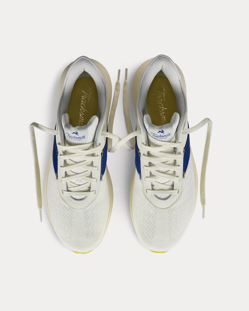 Tracksmith Eliot Runner Ivory / Royal Running Shoes - 2