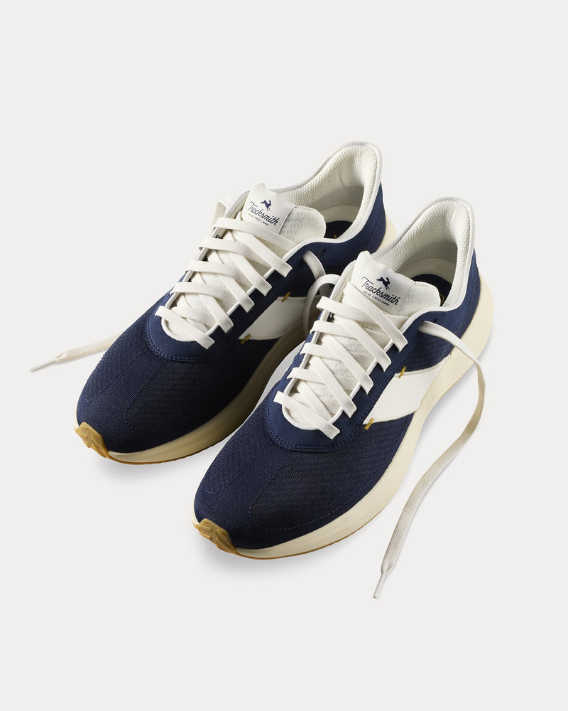 Tracksmith Eliot Runner Navy / White Running Shoes - 3
