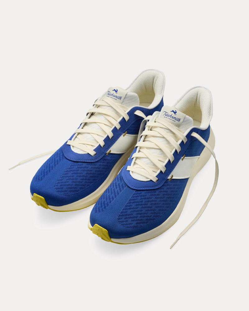 Tracksmith Eliot Runner Royal / Ivory Running Shoes - 3