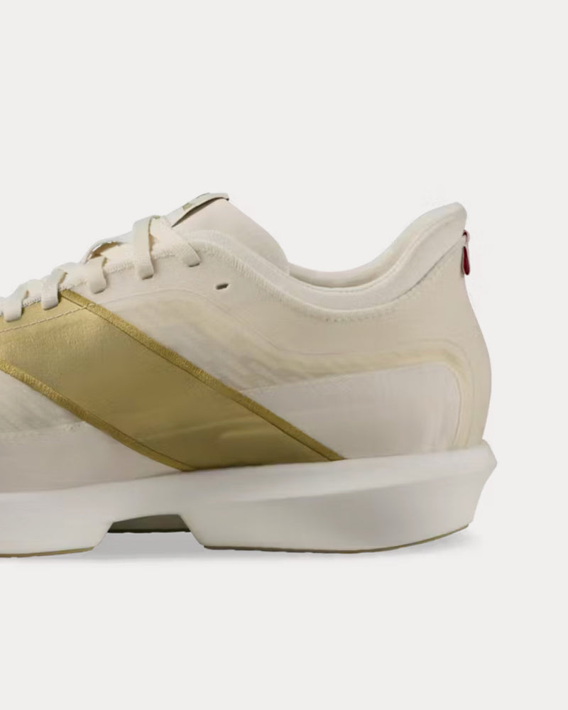 Tracksmith Eliot Racer Ivory / Gold Running Shoes - 4