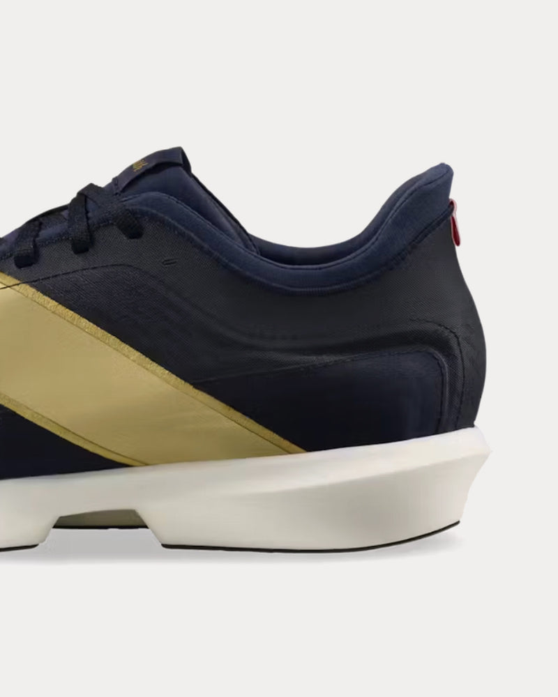 Tracksmith Eliot Racer Navy / Gold Running Shoes - 4