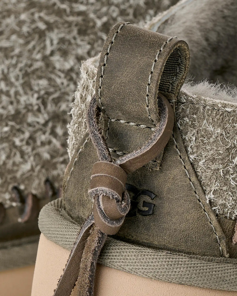 UGG Classic Micro Biarritz Moss Green Boots - 5