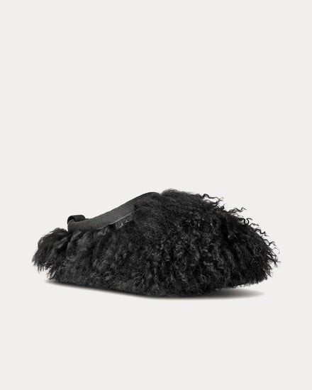 UGG Tazz Fluff Momma Black Slippers - 2