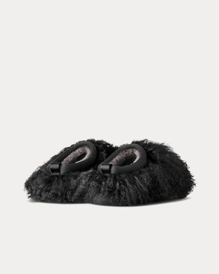 UGG Tazz Fluff Momma Black Slippers - 3