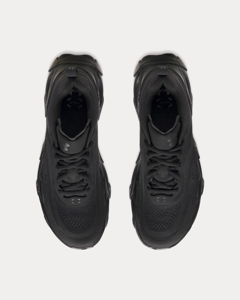 Under Armour UA Halo Racer Black / Castlerock Running Shoes - 2