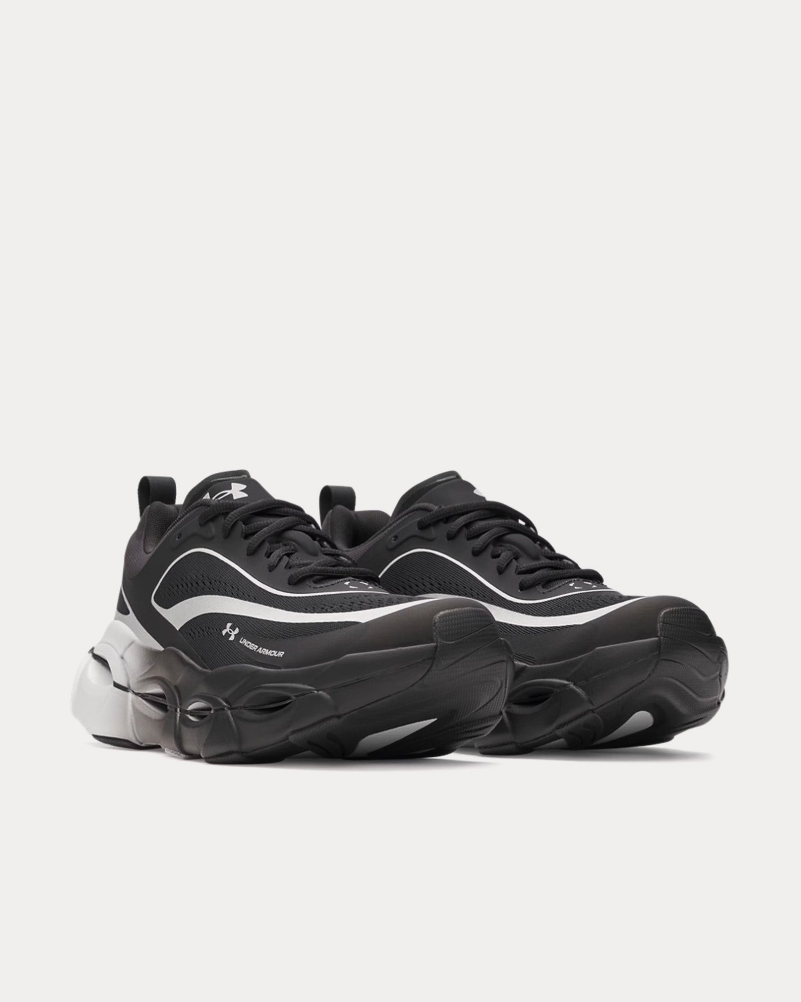 Under Armour Men's UA Halo Racer Black / Distant Grey Running Shoes