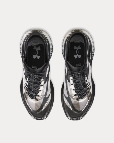 Under Armour UA Echo Black / White Running Shoes - 2