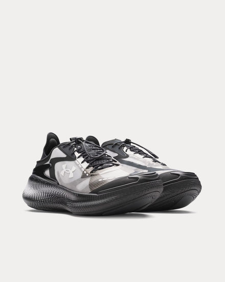 Under Armour UA Echo Black / White Running Shoes - 3