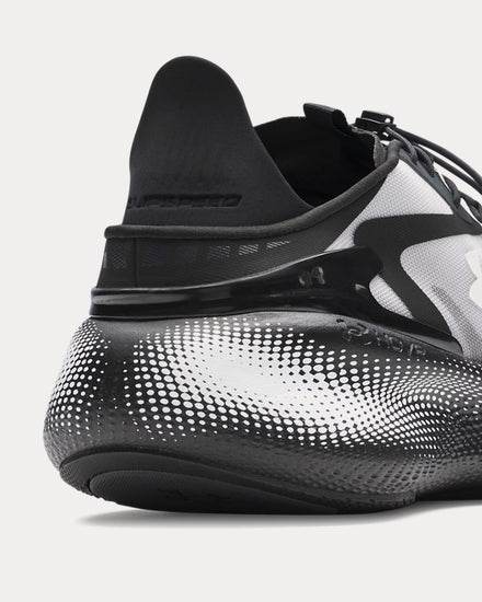 Under Armour UA Echo Black / White Running Shoes - 4