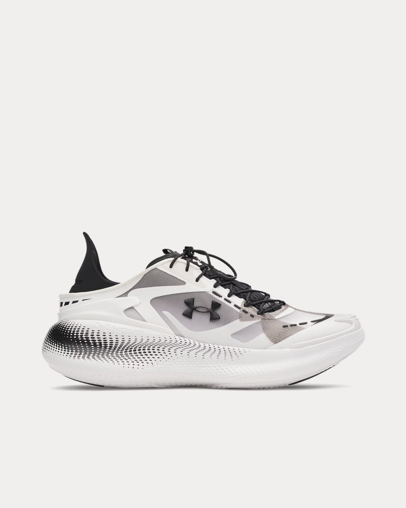 Under Armour UA Echo White / Black Running Shoes - 1