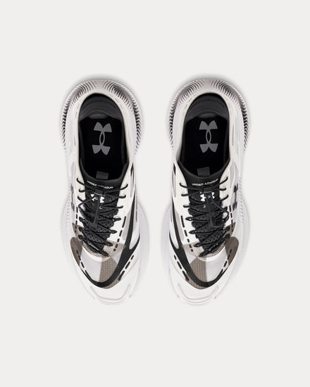 Under Armour UA Echo White / Black Running Shoes - 2