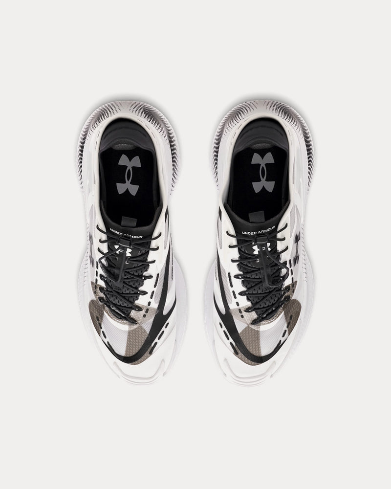 Under Armour UA Echo White / Black Running Shoes - 2