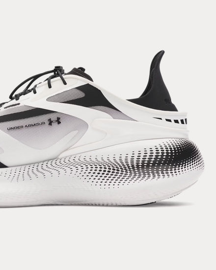 Under Armour UA Echo White / Black Running Shoes - 4