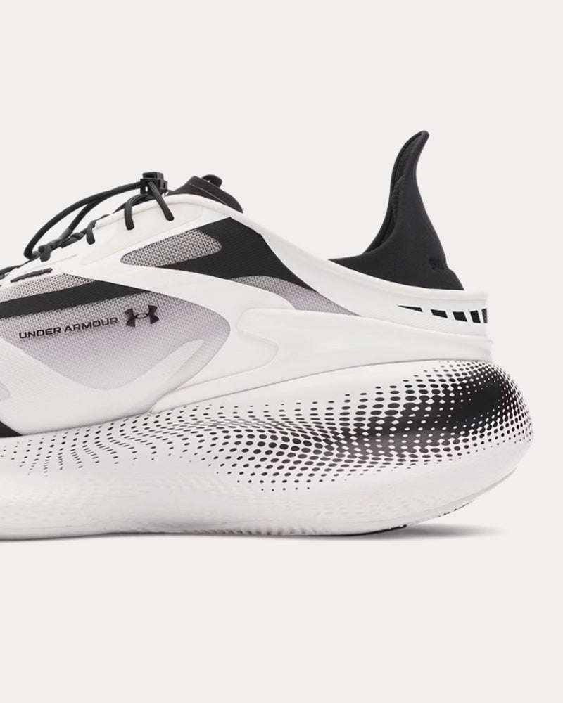 Under Armour UA Echo White / Black Running Shoes - 4