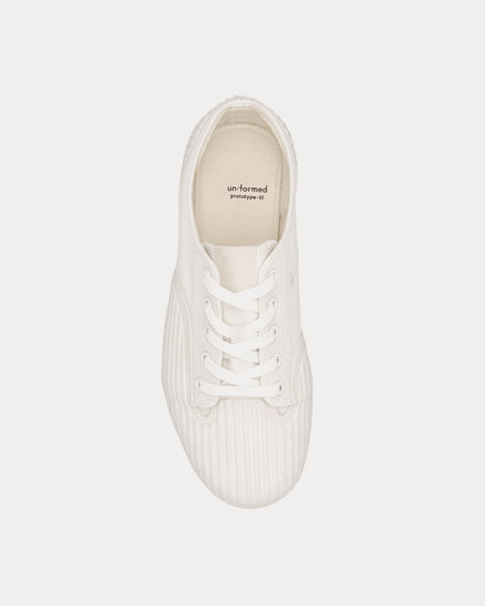 Unformed Prototype 01 Canvas Off White Low Top Sneakers - 2