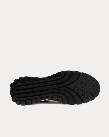 Unseen Footwear Plemont Leather & Suede Black / White Low Top Sneakers - 4