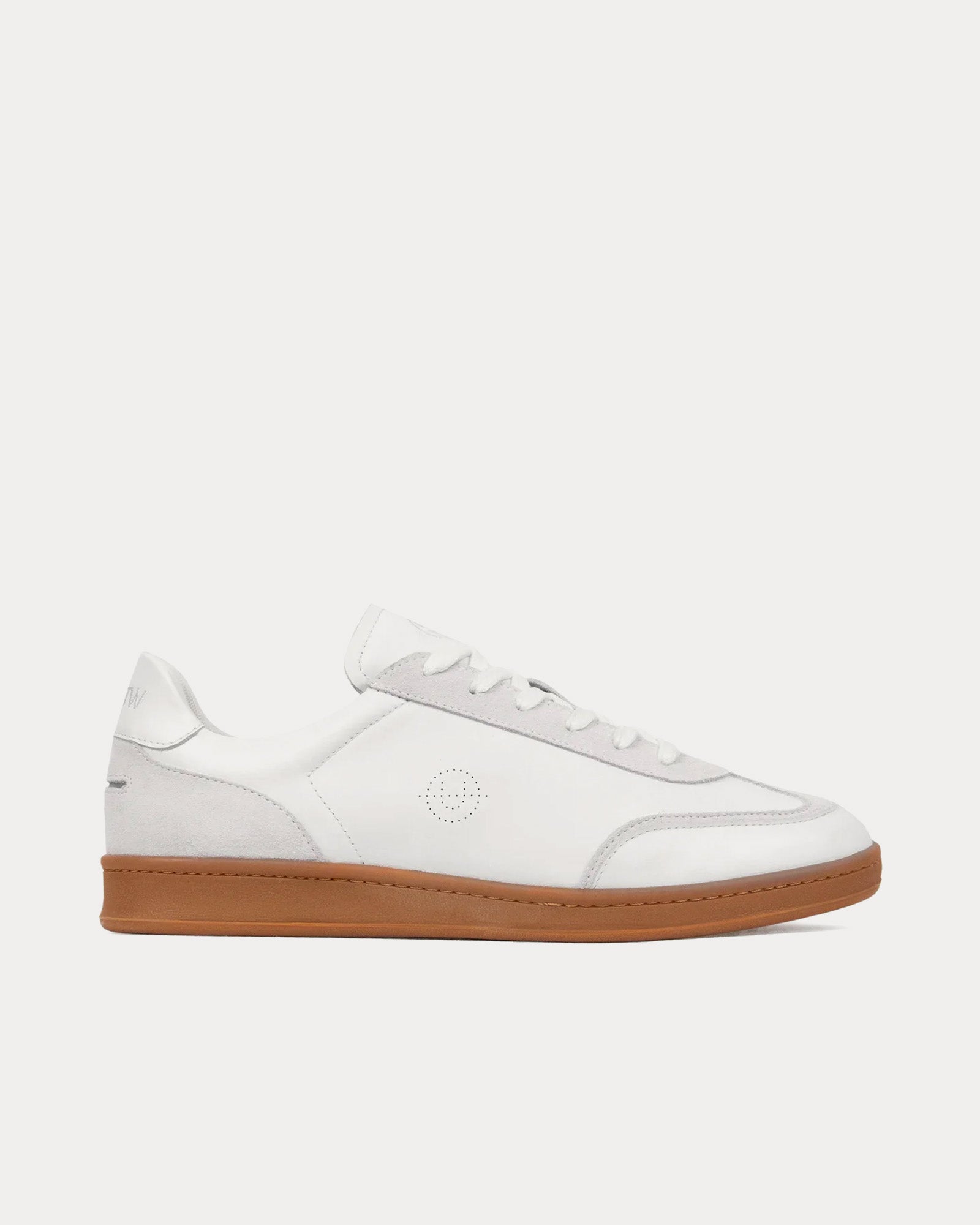 Unseen Footwear - Portelet Leather White / Gum Low Top Sneakers