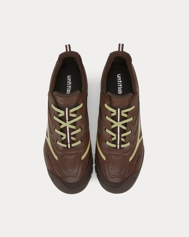 Untitlab Swift Trek Chocolate Low Top Sneakers - 2